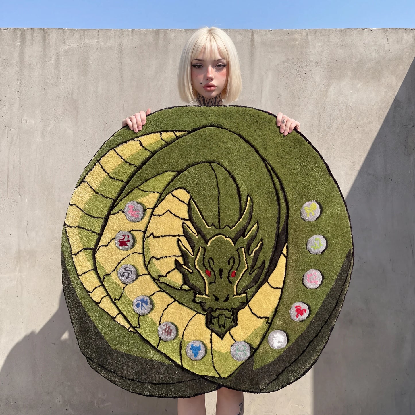 Saint Master Dragon Tufting Rug